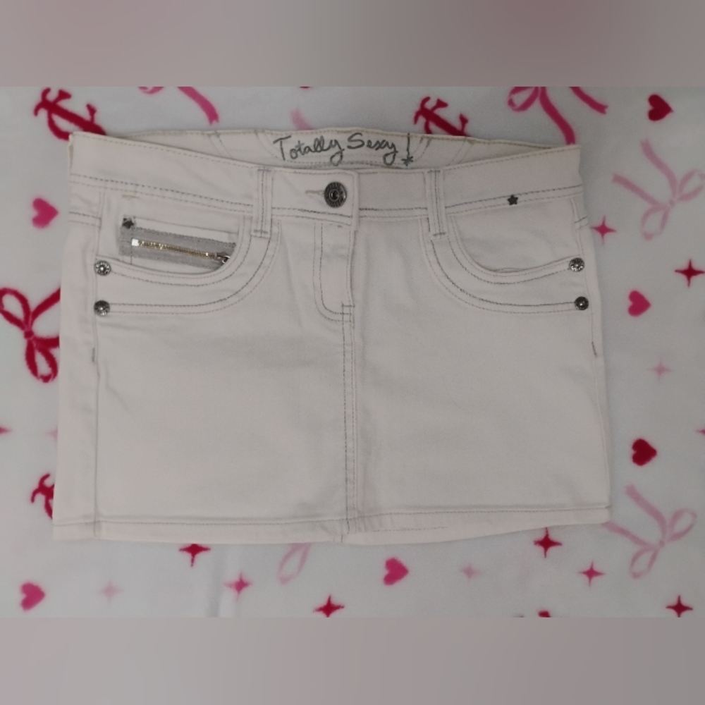 Cream Mini Skirt Tally Weijl